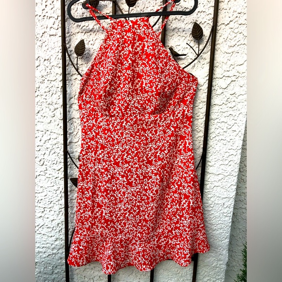 Zara Dresses & Skirts - Zara Red and White Mini Dress
